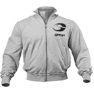 GASP Zip Collar Sweater - Greymelange - Urban Gym Wear
