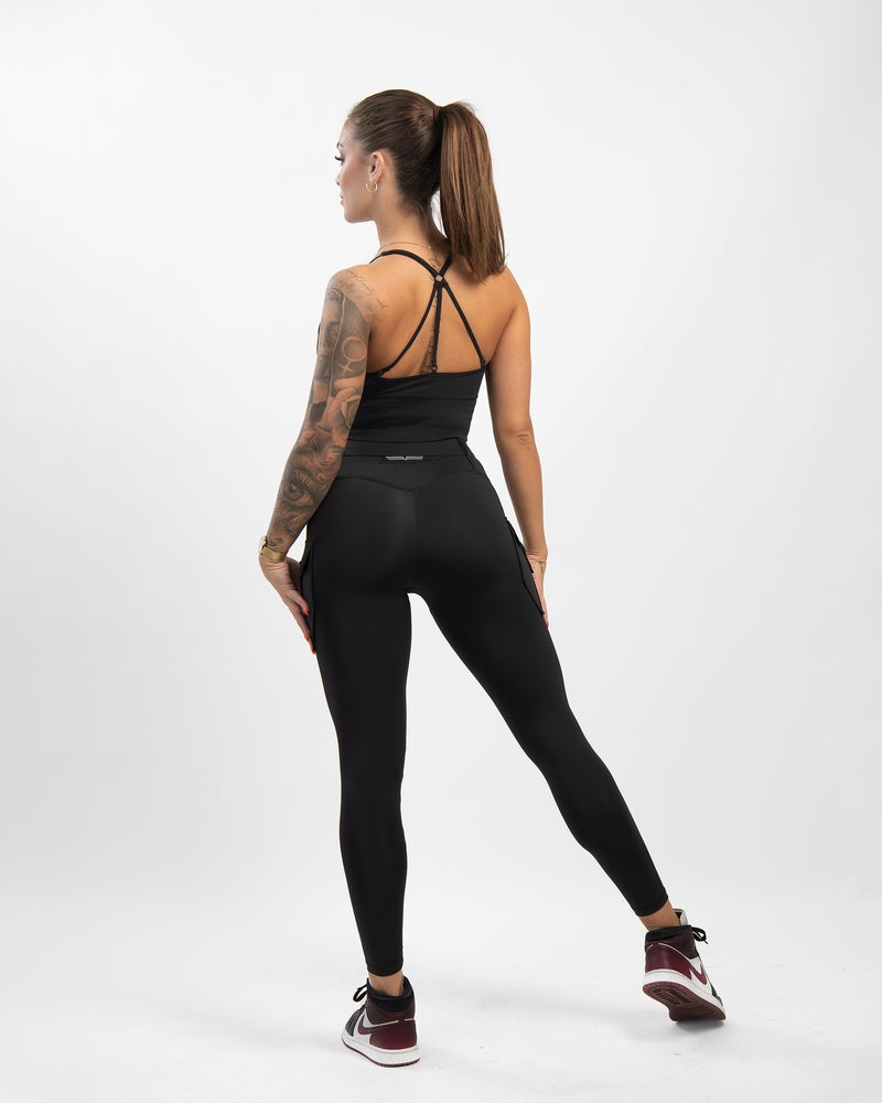 Butt Lifting Leggings With Pockets For Women Stretch Cargo Leggings High  Waist Workout Running Pants - AliExpress