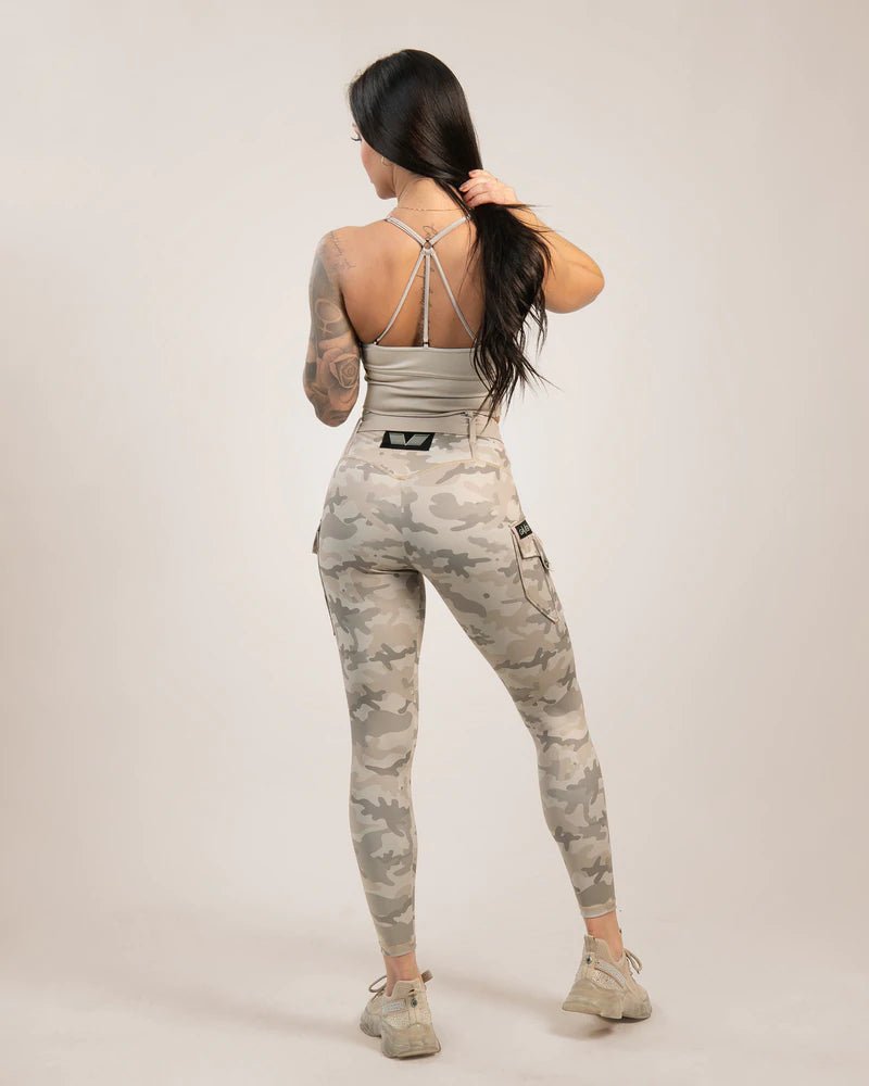 Gavelo Cargo Leggings Sand Dune - Urban Gym Wear