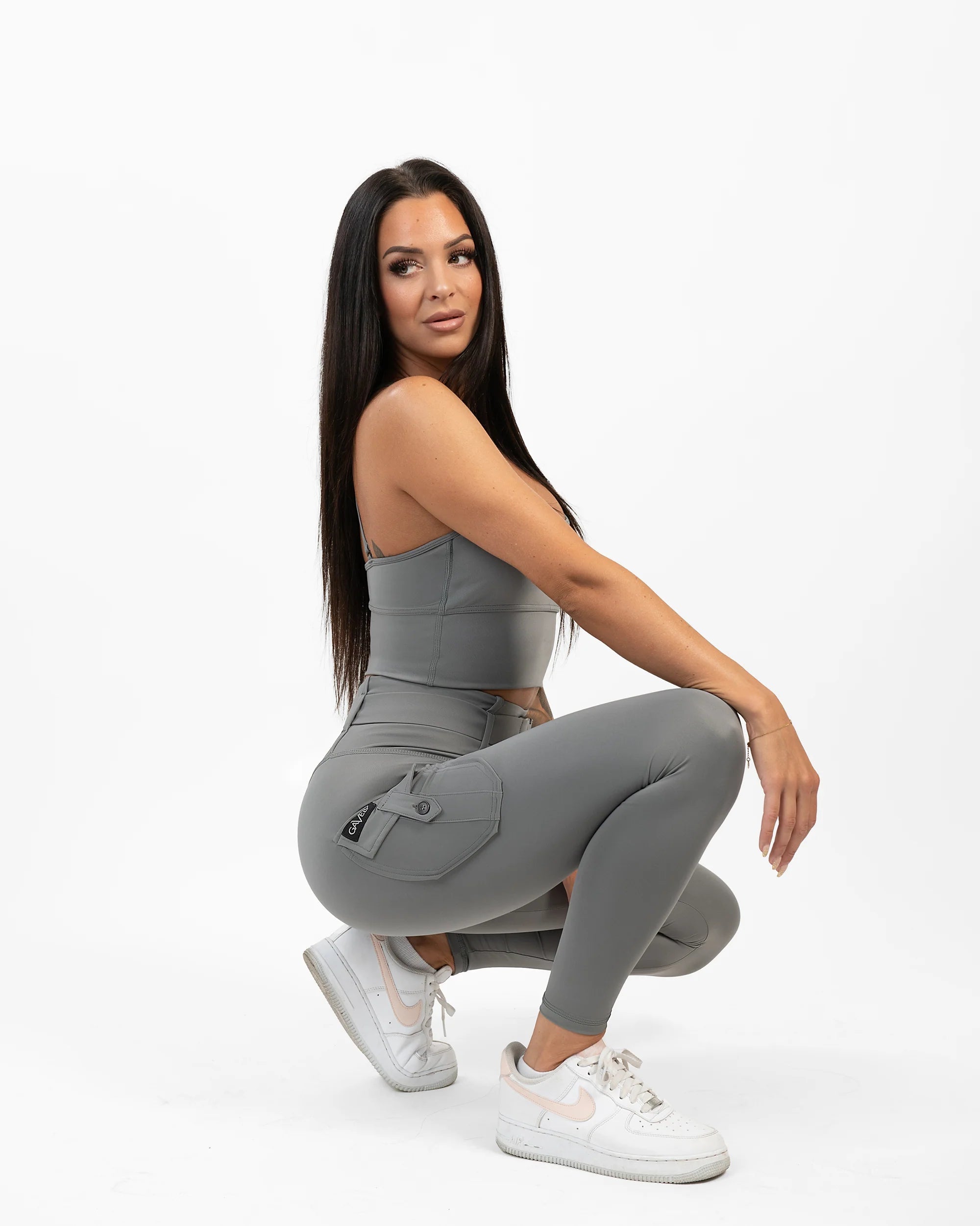 Gavelo Cargo Leggings - Charcoal – Urban Gym Wear