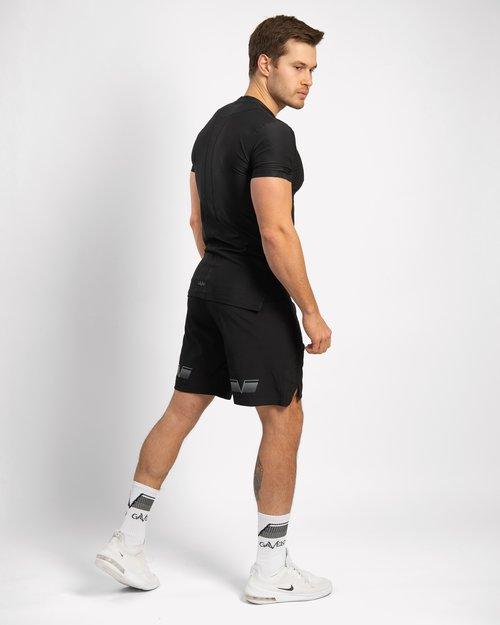 Gavelo Crossfit Shorts Black Urban Gym Wear - Main Image