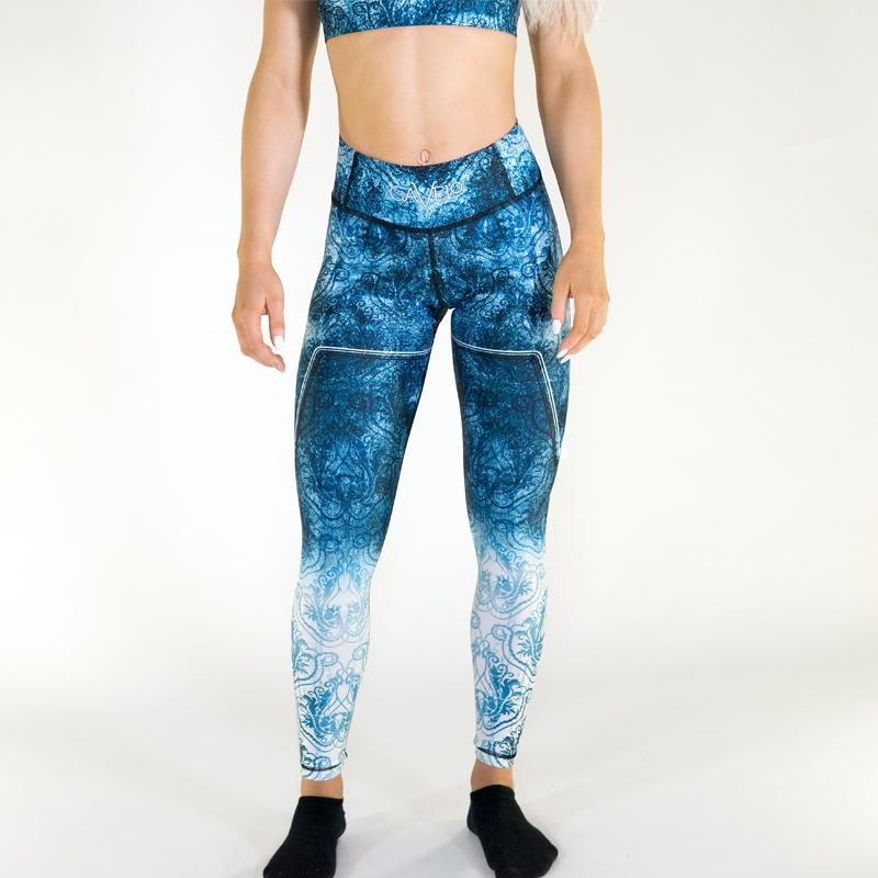 Gavelo Eclipse Blue Leggings - Urban Gym Wear