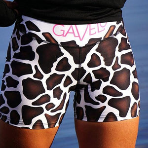 Gavelo Giraffe Hotpants - Urban Gym Wear