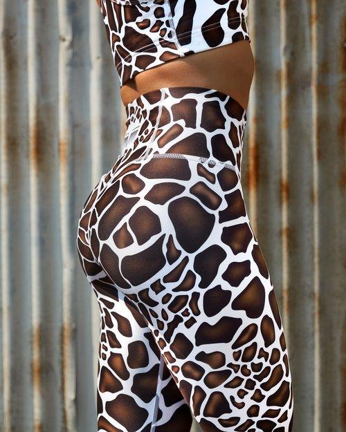Gavelo Giraffe Leggings - Urban Gym Wear