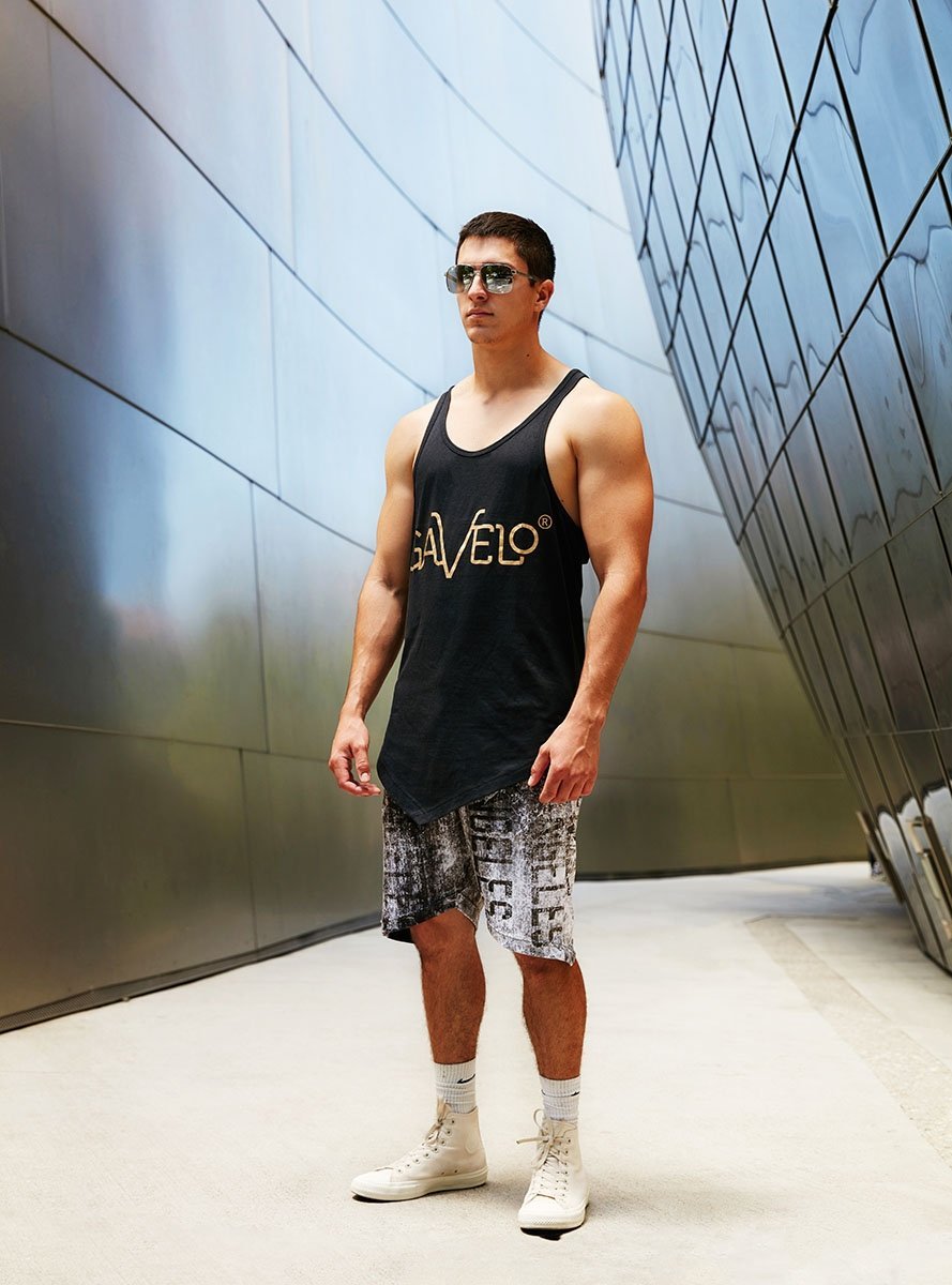 Gavelo Mens Los Angeles Shorts - Urban Gym Wear