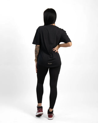 Gavelo Morro Oversized Tee - Black - Urban Gym Wear