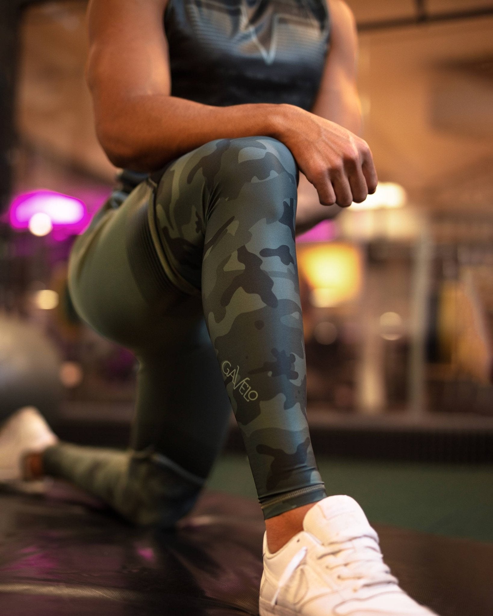 Mens camo outlet compression pants