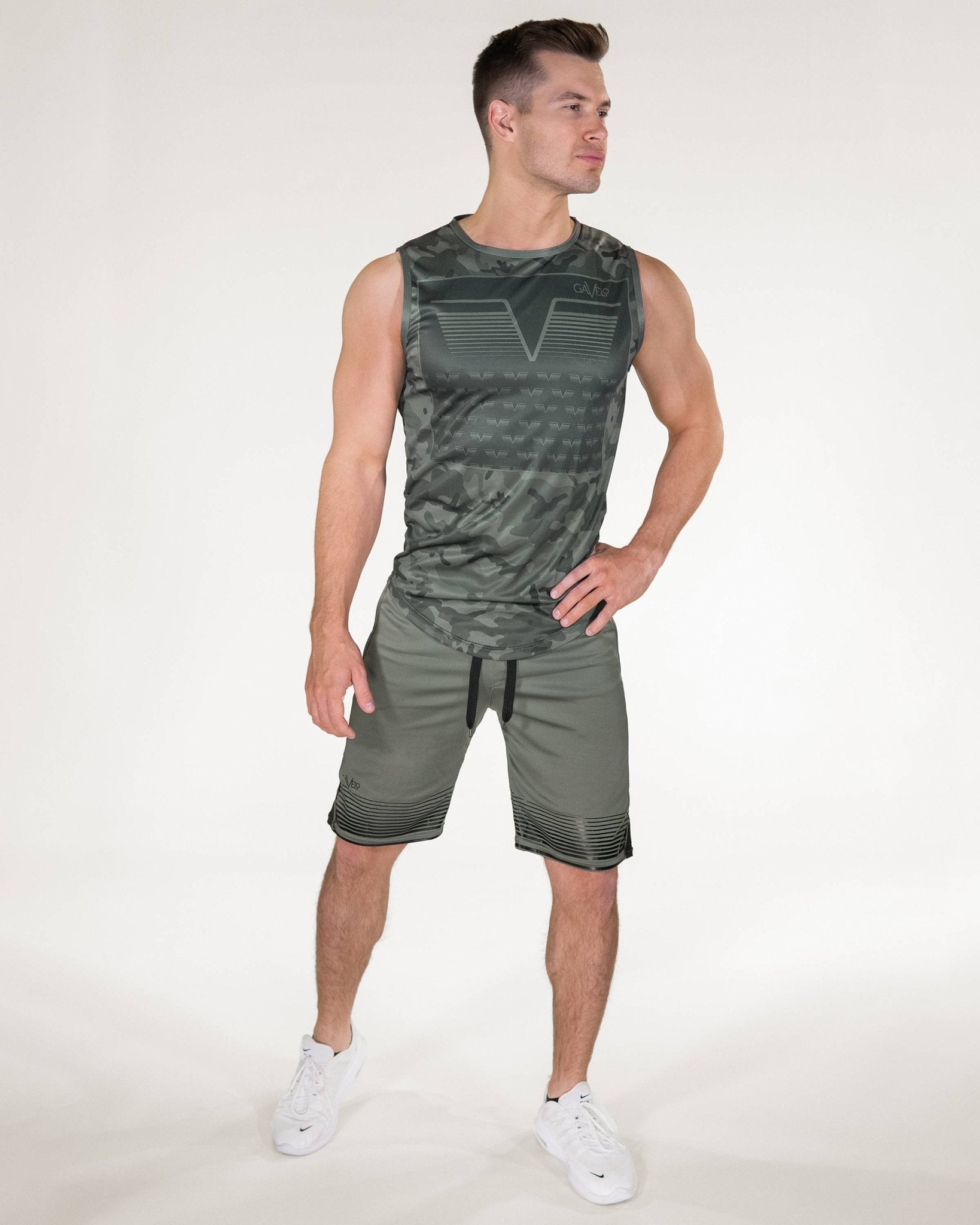 Gavelo Sniper Green Shorts - Urban Gym Wear