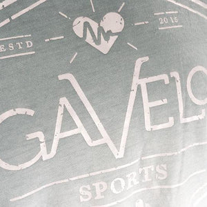 Gavelo Sports Tee - Ocean Green Dip Dye - Urban Gym Wear