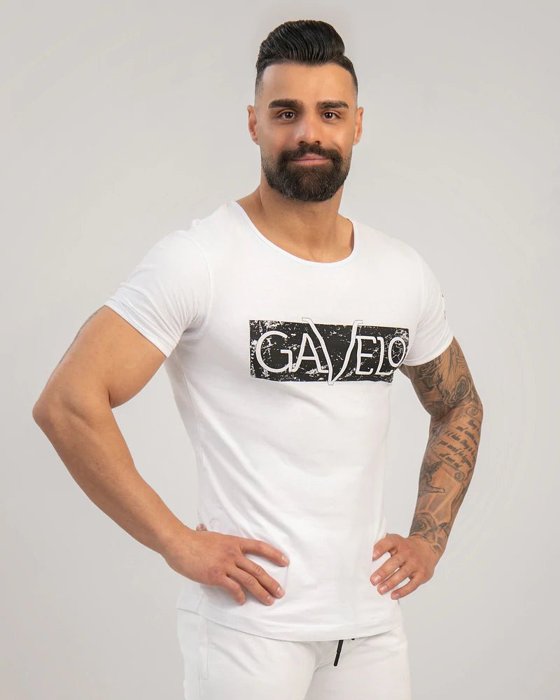 Gavelo Sports Tee White - Urban Gym Wear