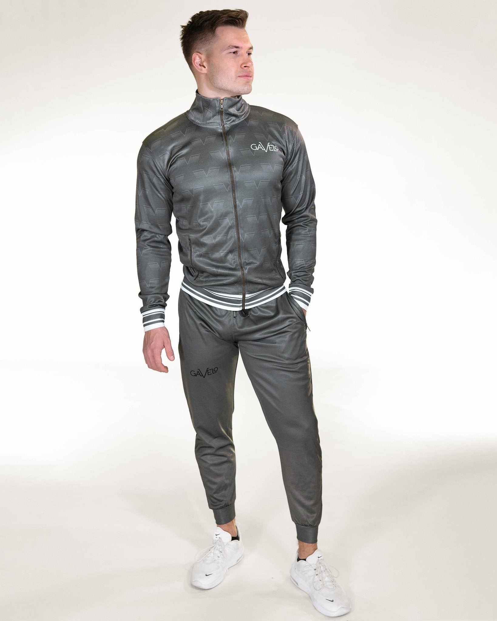 Gavelo Track Jacket - Carbon - Urban Gym Wear