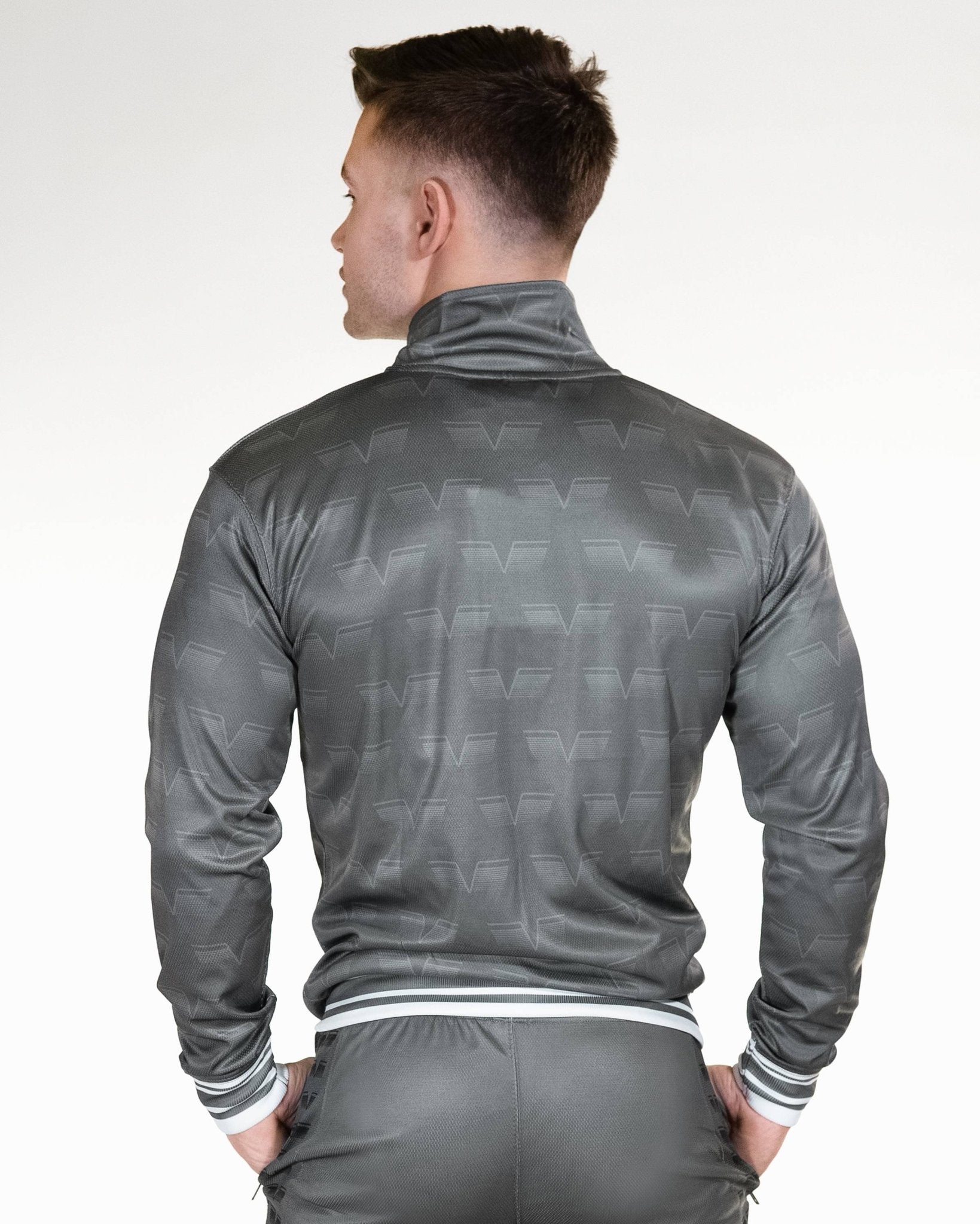 Gavelo Track Jacket Carbon Urban Gym Wear