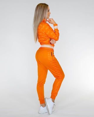 Gavelo Track Jacket - Orange - Urban Gym Wear