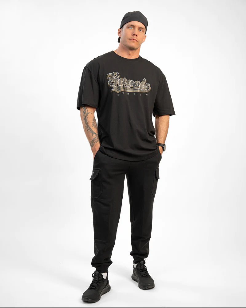 Gavelo Xtreme Cargo Joggers Black Urban Gym Wear