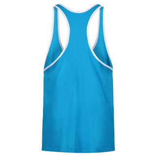 Gold's Gym Muscle Joe Contrast Stringer - Turquoise/Orange - Urban Gym Wear