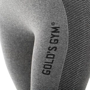 Golds Gym Seamless Leggings - Grey - Urban Gym Wear