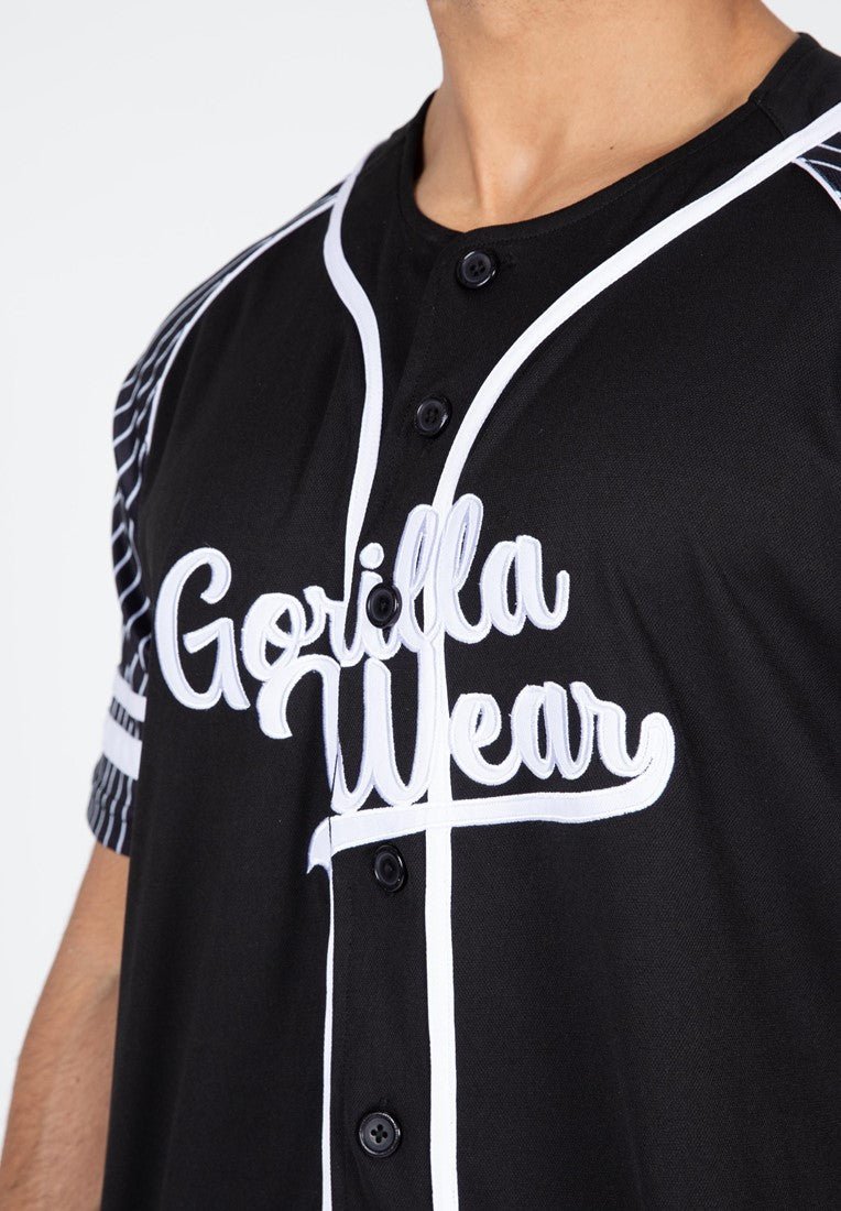 Baseball Jersey - Black  Live fit, Urban outfits, Workout clothes