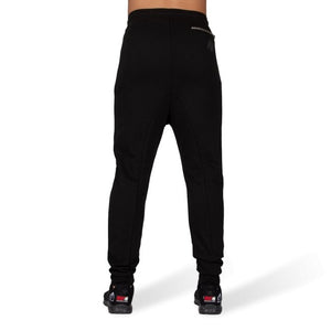 Gorilla Wear Alabama Drop Crotch Joggers - Black - Urban Gym Wear