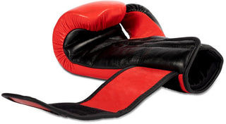 Gorilla Wear Ashton Pro Boxing Gloves - Red-Black - Urban Gym Wear