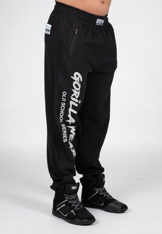 Gorilla Wear Augustine Old School Pants - Black - Urban Gym Wear