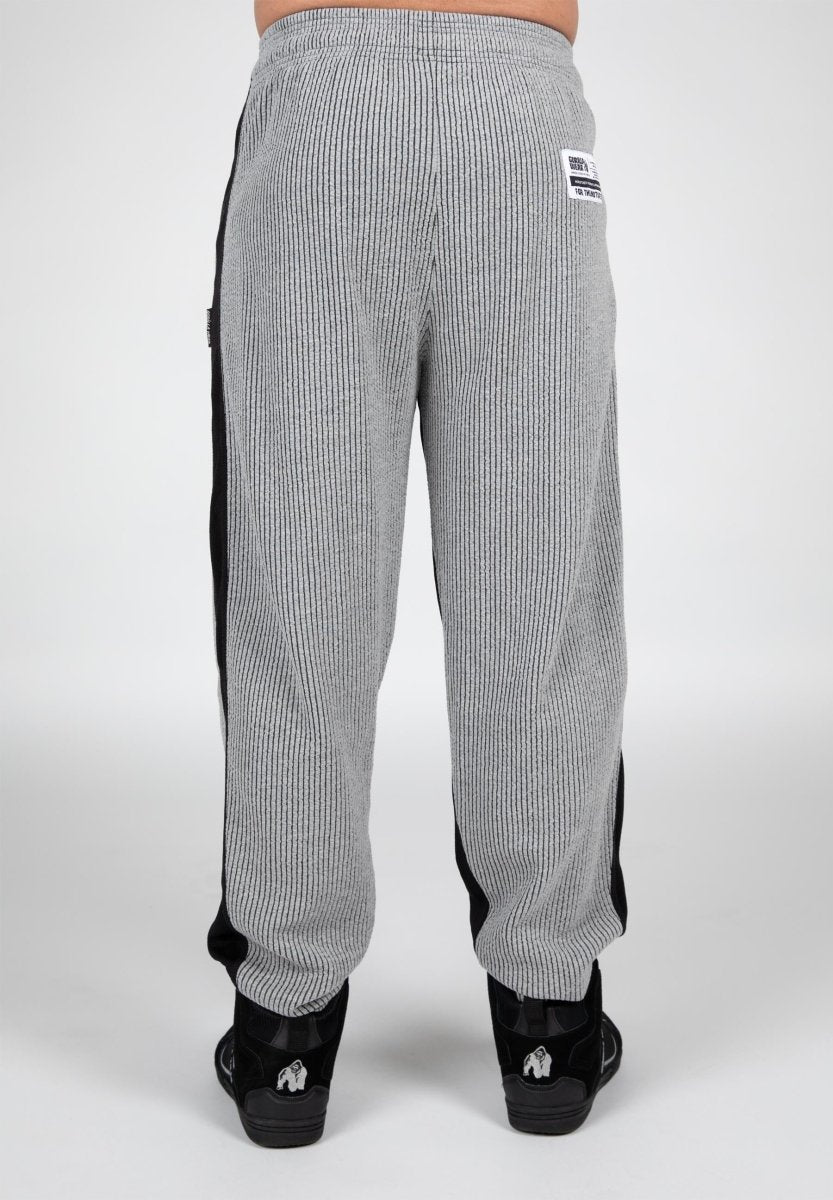 Gorilla Wear Augustine Old School Pants - Grey - Urban Gym Wear
