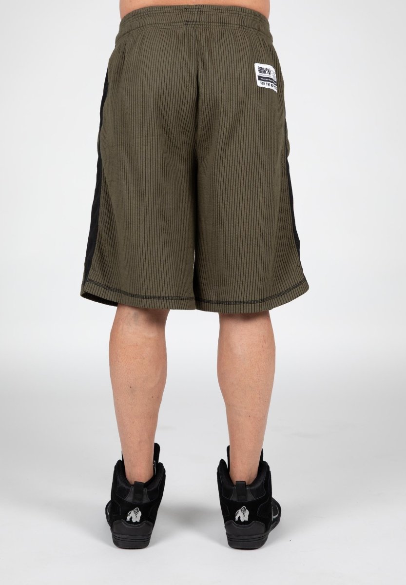 Gorilla Wear Pánské šortky Augustine Old School Shorts Black - XXL/3XL Gorilla Wear Pánské šortky Augustine Old School Shorts Black - XXL/3XL