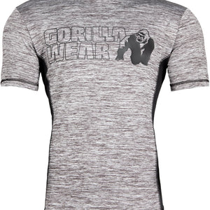 Gorilla Wear Austin T-Shirt - Grey-Black - Urban Gym Wear