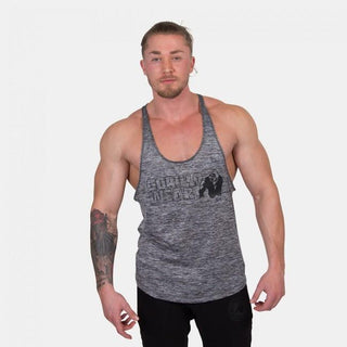 Gorilla Wear Austin Tank Top - Grey-Black - Urban Gym Wear