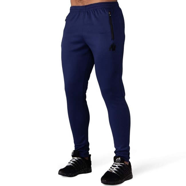 Gorilla Wear Ballinger Track Pants - Navy-Black - Urban Gym Wear