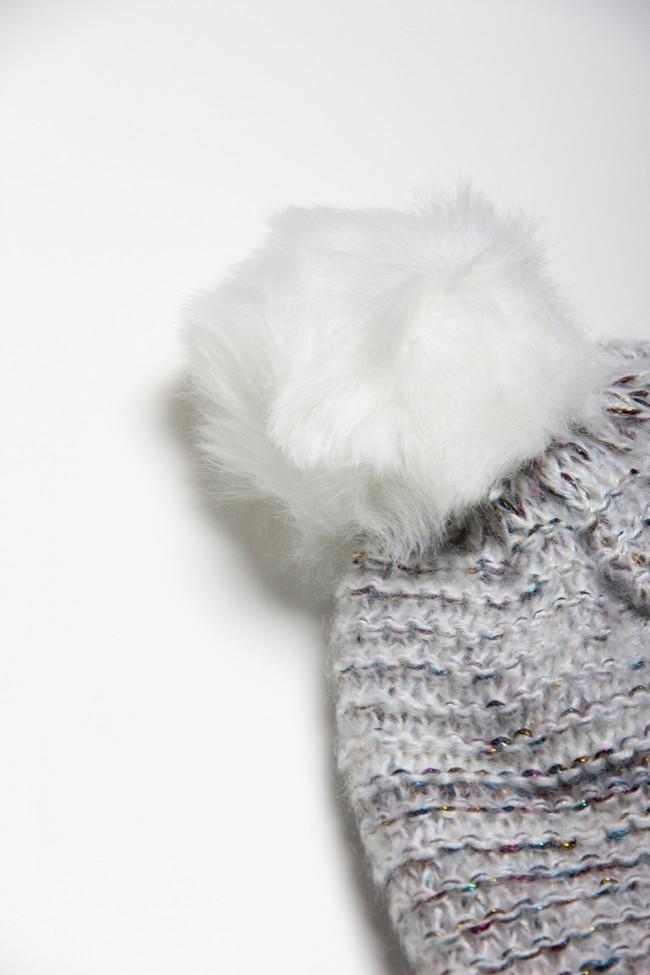 Gorilla Wear Bellevue Beanie - White-Grey - Urban Gym Wear