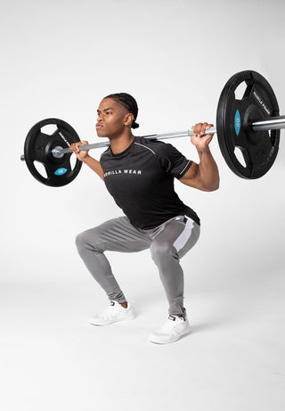 Gorilla Wear Benton Track Pants - Grey - Urban Gym Wear