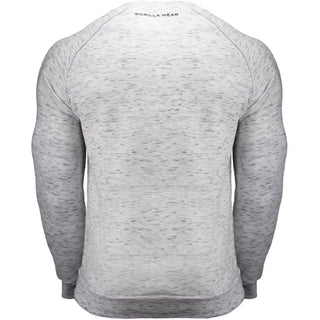 Gorilla Wear Bloomington Crewneck Sweatshirt - Mixed Grey - Urban Gym Wear