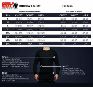 Gorilla Wear Bodega T-Shirt - Grey - Urban Gym Wear