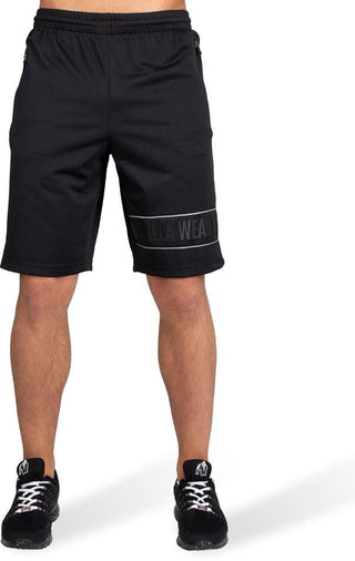 Gorilla Wear Branson Shorts - Black/Grey - Urban Gym Wear