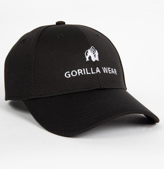 Gorilla Wear Bristol Fitted Cap - Black - Urban Gym Wear
