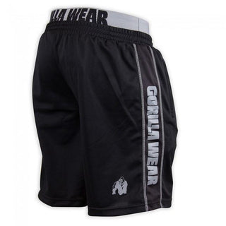 Gorilla Wear California Mesh Shorts - Black-Grey - Urban Gym Wear