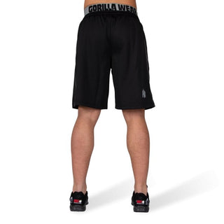 Gorilla Wear California Mesh Shorts - Black-Grey - Urban Gym Wear