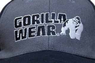 Gorilla Wear Classic Logo Cap - Black-Grey - Urban Gym Wear