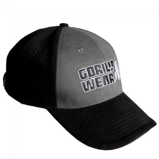 Gorilla Wear Classic Logo Cap - Black-Grey - Urban Gym Wear
