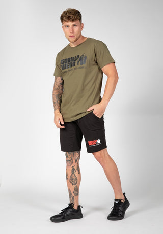 Gorilla Wear Classic T-Shirt - Army Green - Urban Gym Wear