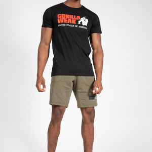 Gorilla Wear Classic T-Shirt - Black - Urban Gym Wear