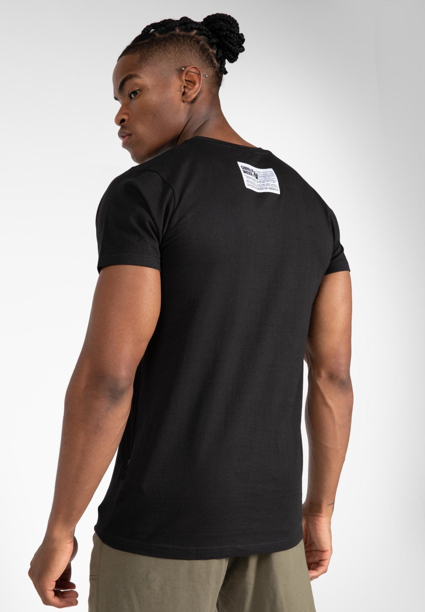 Gorilla Wear Classic T-Shirt - Black - Urban Gym Wear