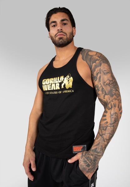 Gorilla Wear Classic Tank Top - Black – Urban Gym Wear