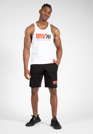 Gorilla Wear Classic Tank Top - White - Urban Gym Wear