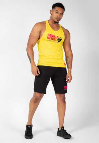 Gorilla Wear Classic Tank Top - Yellow - Urban Gym Wear