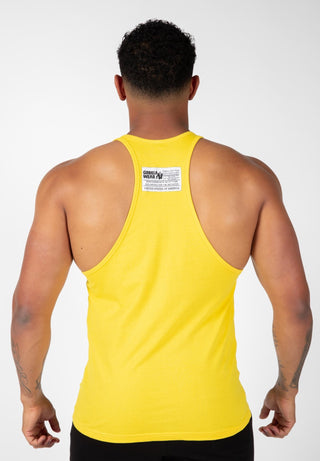 Gorilla Wear Classic Tank Top - Yellow - Urban Gym Wear