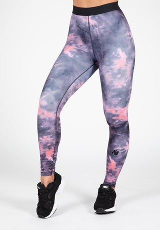 Gorilla Wear Colby Leggings - Grey/Pink - Urban Gym Wear