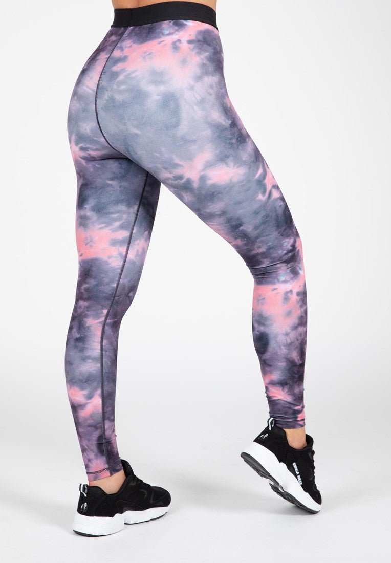Gorilla Wear Colby Leggings - Grey/Pink - Urban Gym Wear