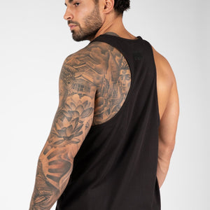 Gorilla Wear Dakota Sleeveless T-Shirt - Black - Urban Gym Wear