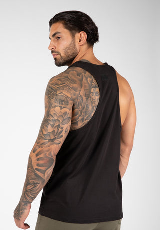 Gorilla Wear Dakota Sleeveless T-Shirt - Black - Urban Gym Wear